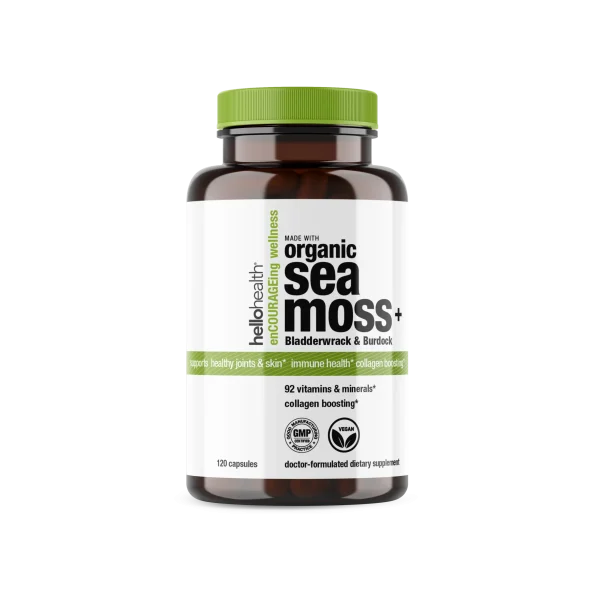 Organic Sea Moss Capsules with Bioperine